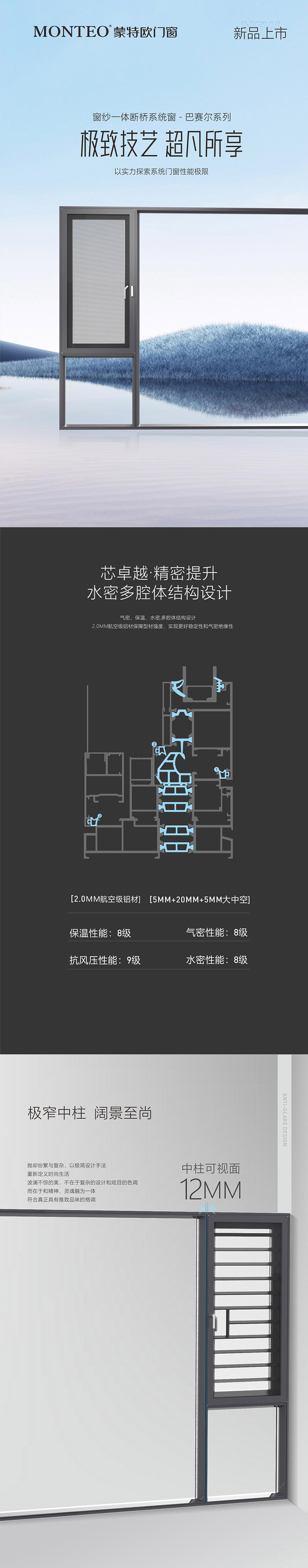巴賽爾係列平開牕